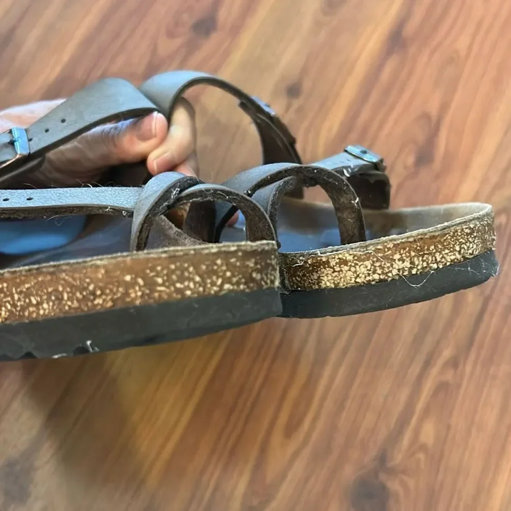 Birkenstock Mayari brown sandals, size 42 color Habana 11 women 9 men